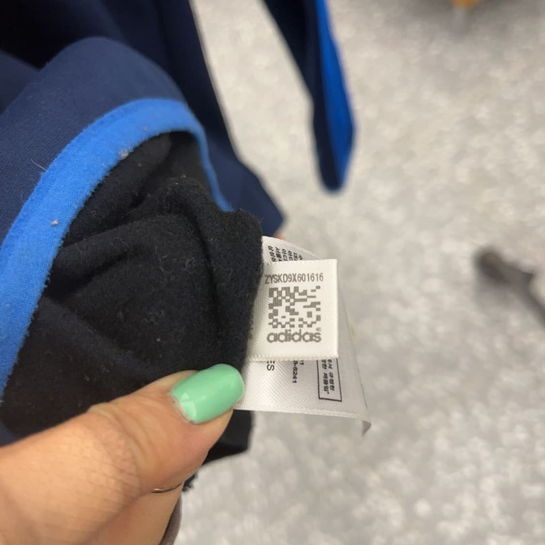 아디다스 파이어버드 스트릿다이버 딥블루 져지 집업 95 C06662 상품이미지7