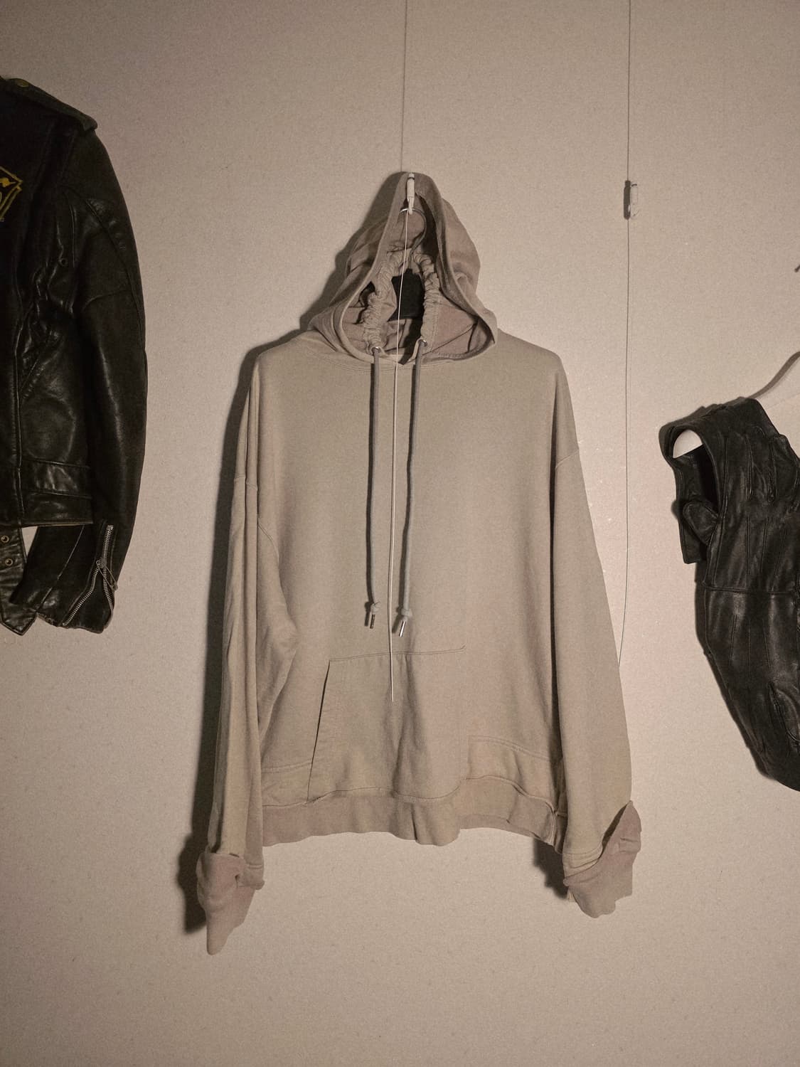 Yoke double layered hoodie 상품이미지5