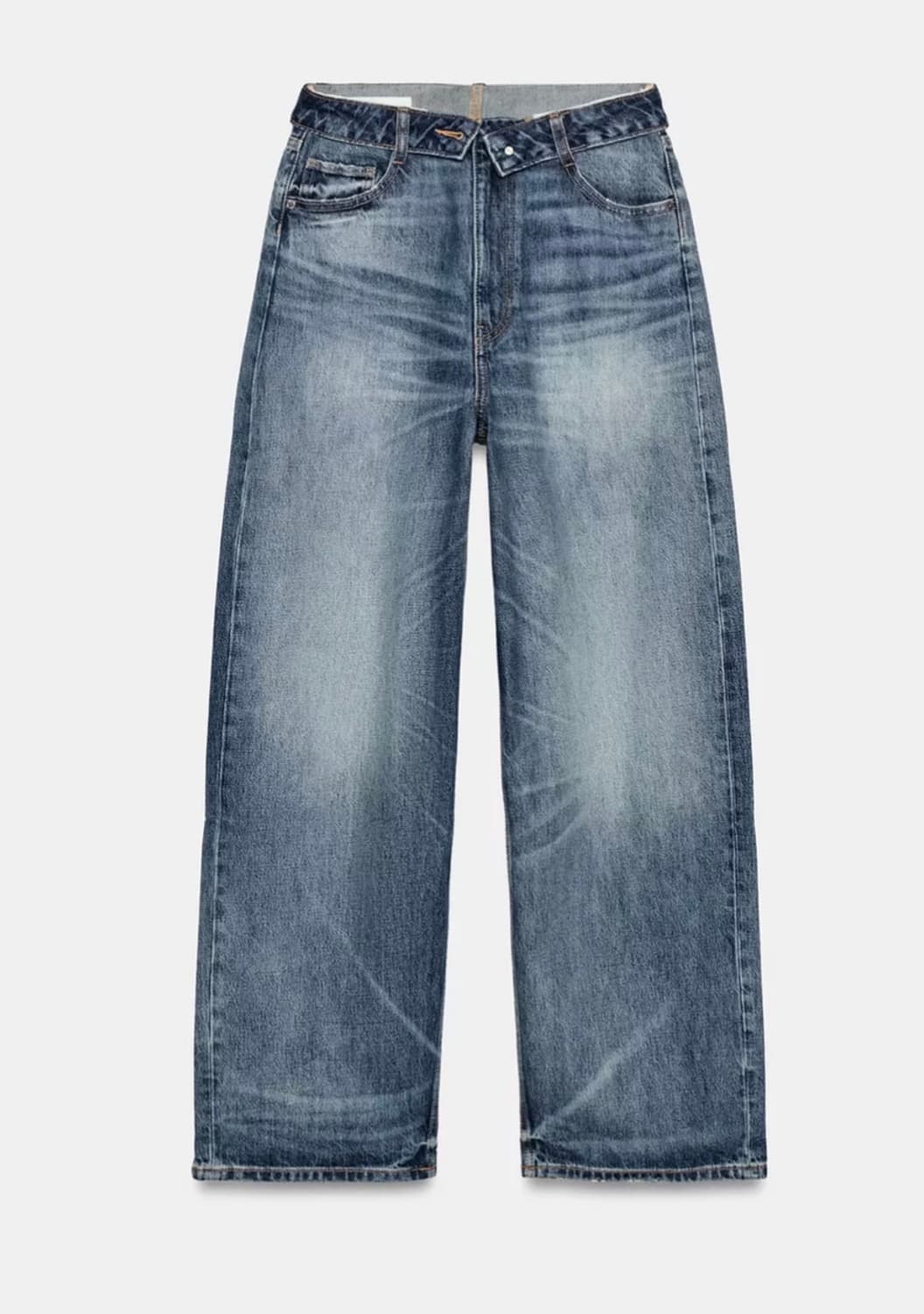 자라 Cintura Doblada Jeans  상품이미지3