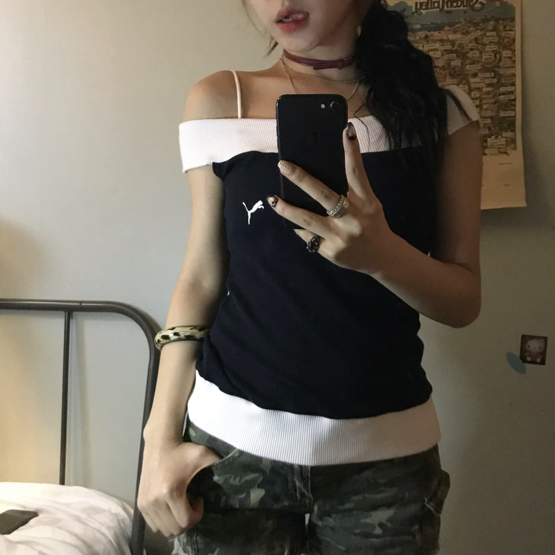 Puma 푸마 스포티 오프숄더 상품이미지1
