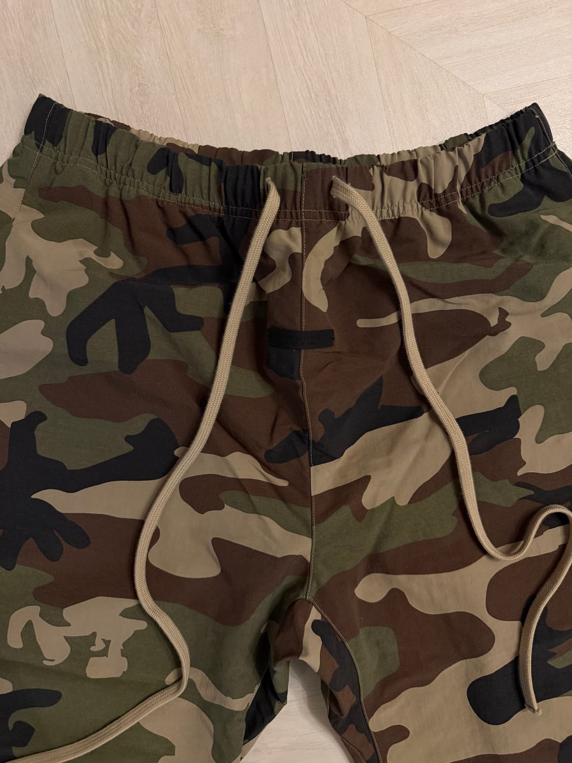 피어오브갓 에센셜 밀리터리 나일론 팬츠 카모 새상품 (우드랜드) 상품이미지3