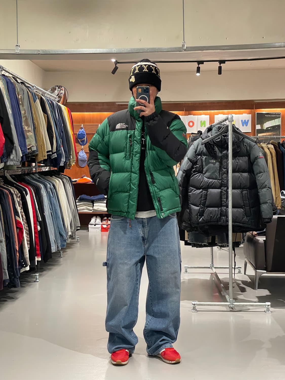 노스페이스 써밋 윈드스토퍼 700 다운 패딩(드라이클리닝 완료) 상품이미지2