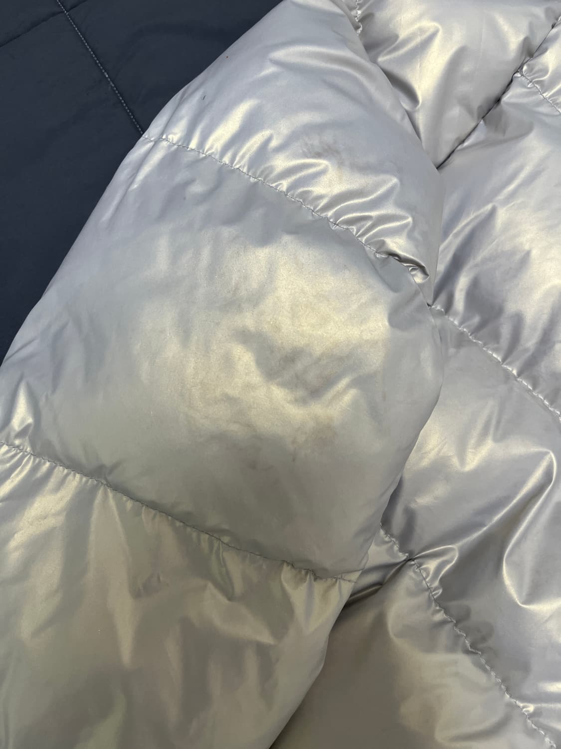 비터셀즈 글로시 크롭 푸퍼 자켓-실버(free) 상품이미지5