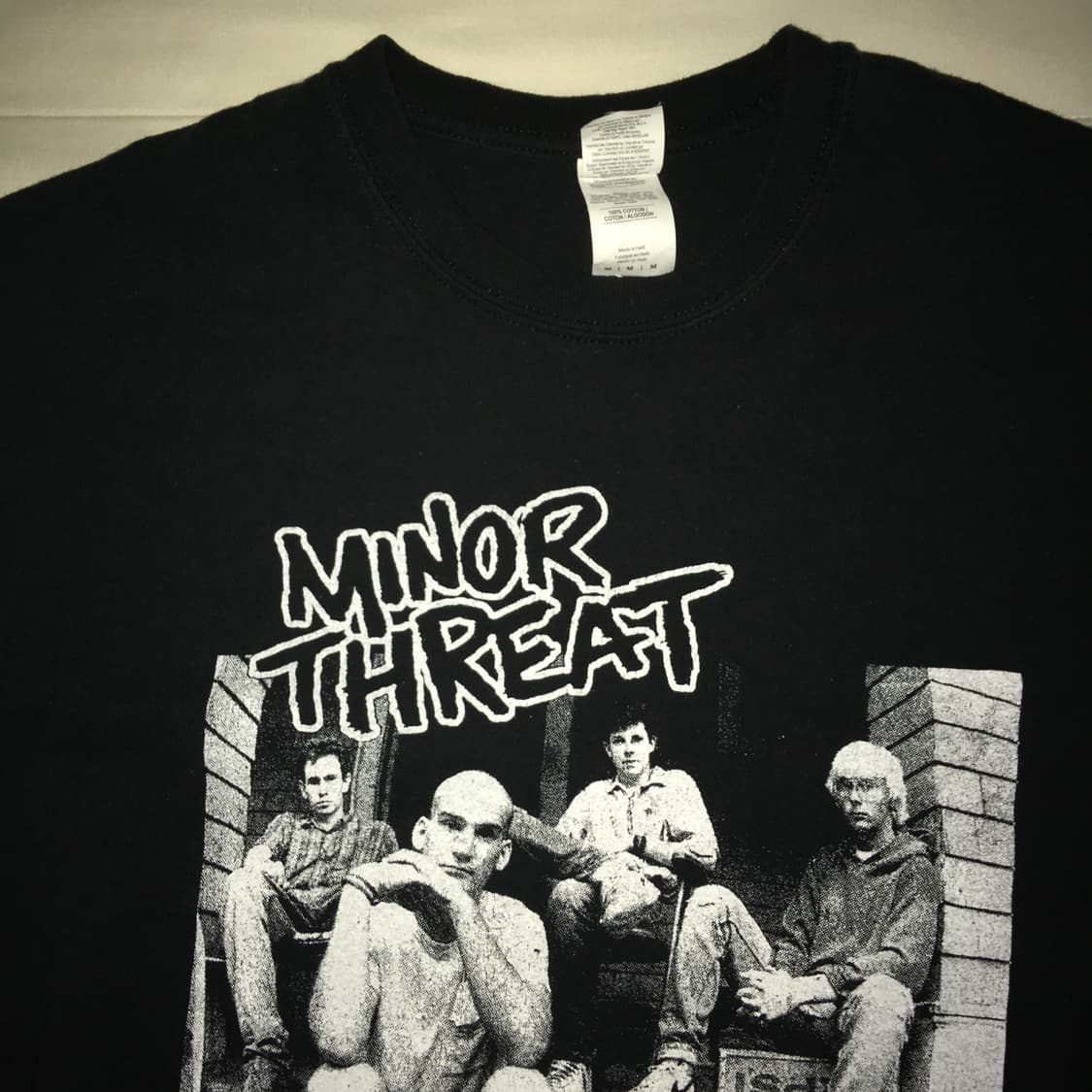 마이너 스렛 Minor Threat 반팔 티셔츠 상품이미지3