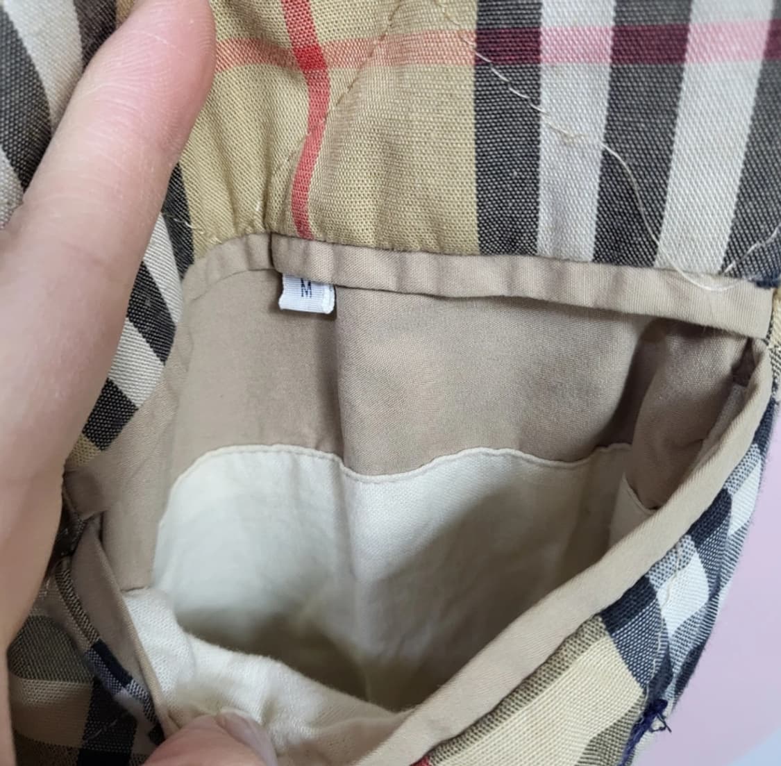 버버리 후드 코트 베이지 105-110 상품이미지6