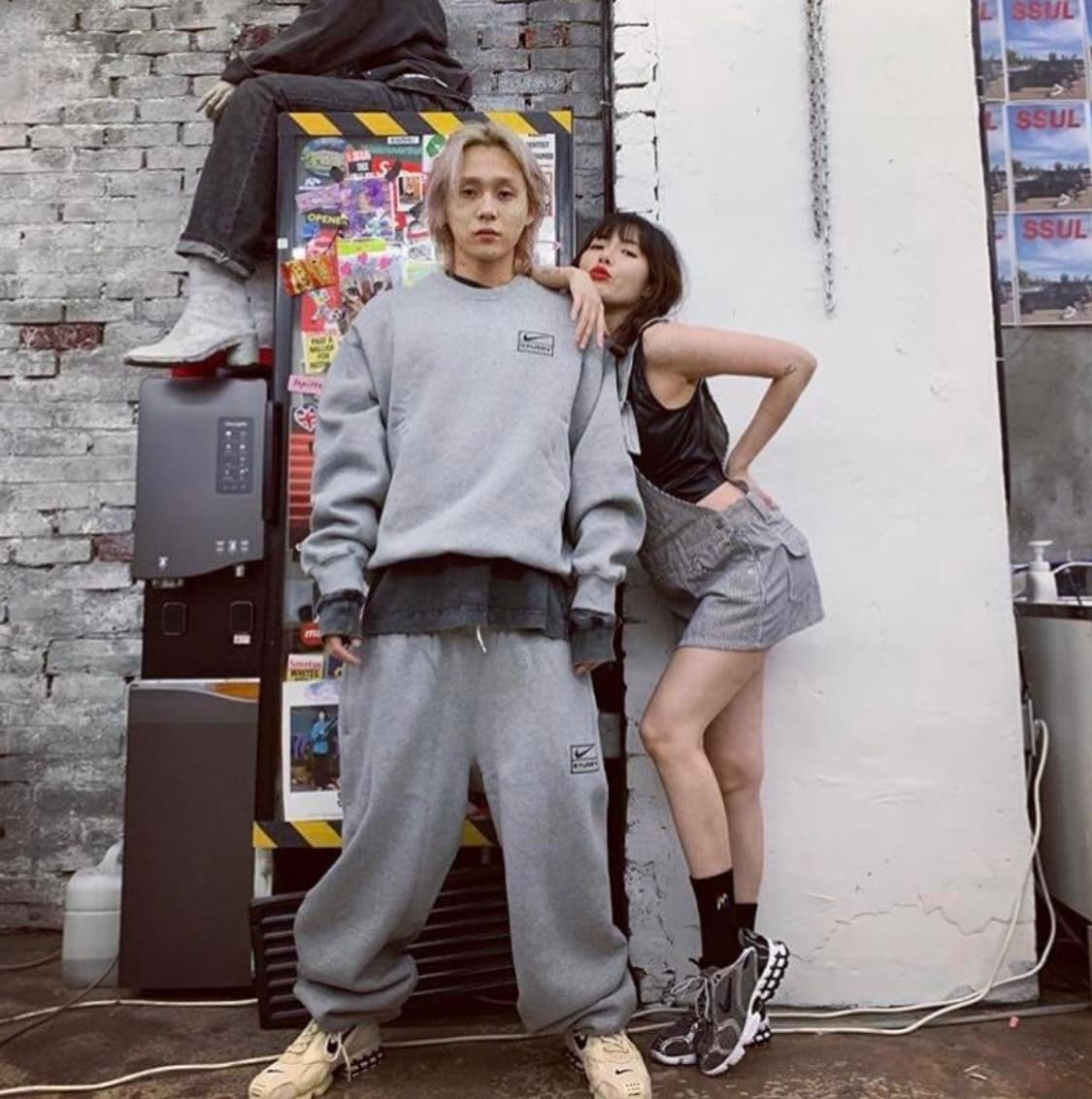나이키 x 스투시 스웻팬츠 상품이미지1