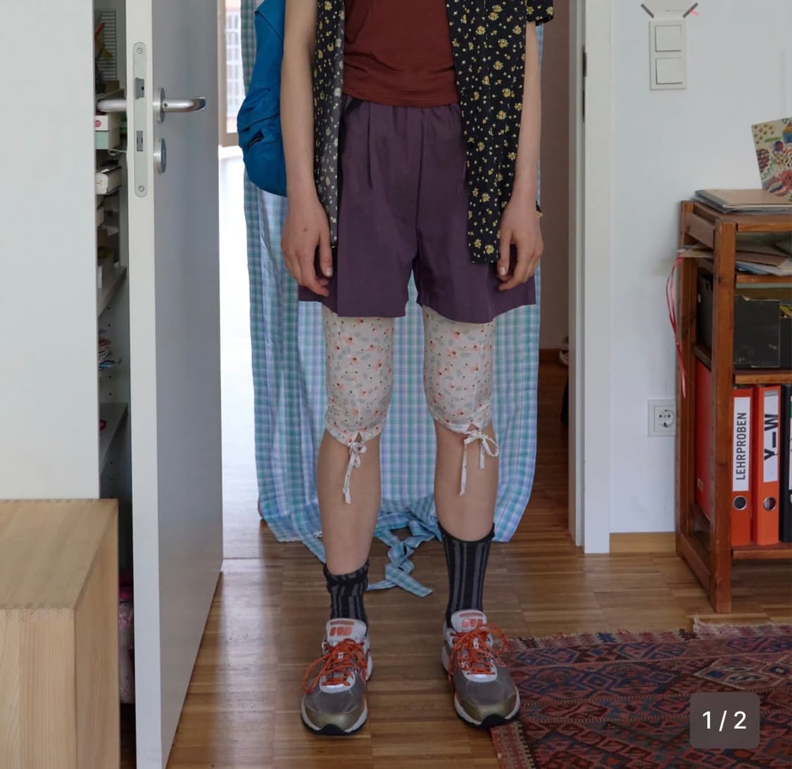 노컨텐츠 플라워 레깅스  상품이미지1