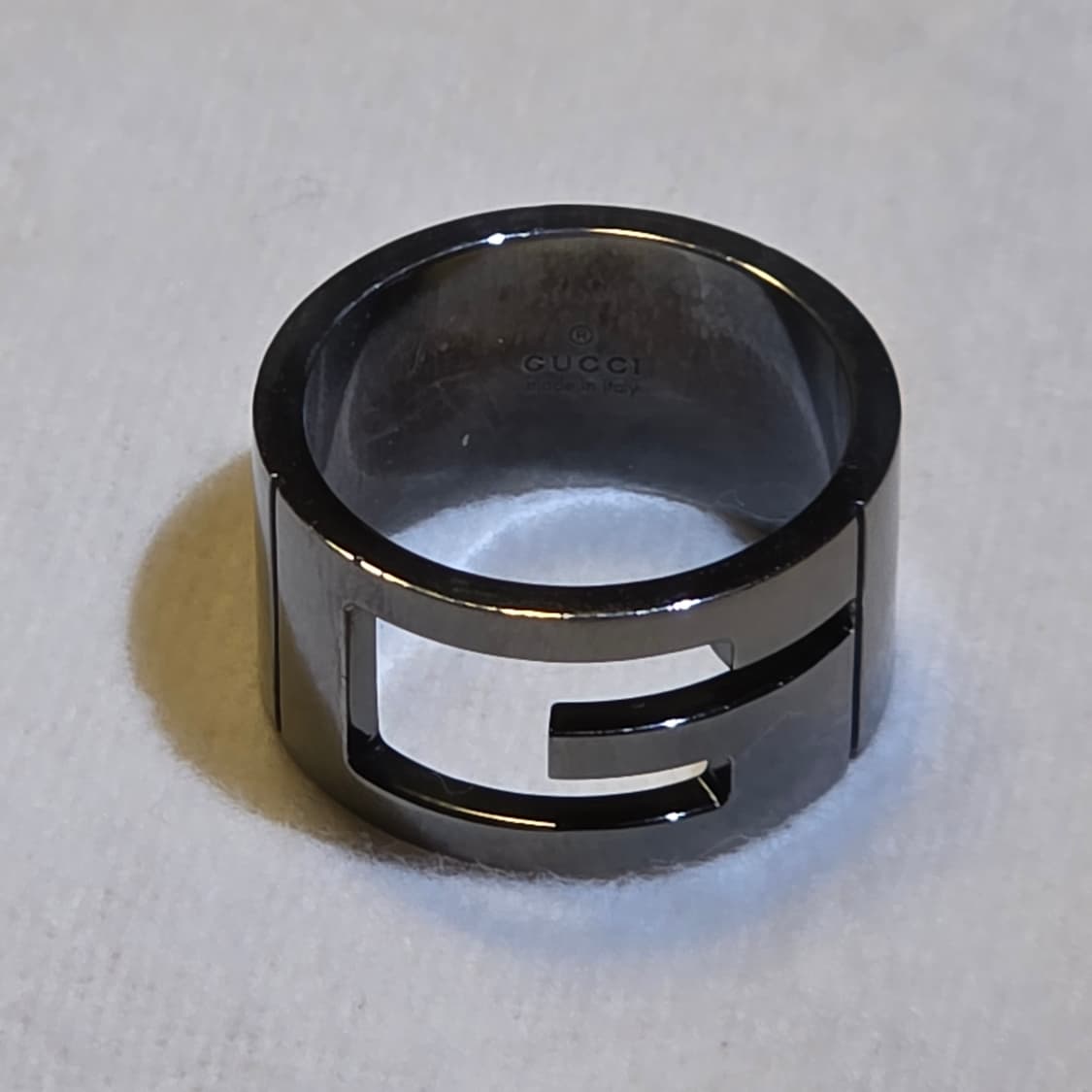 구찌 브랜디드 G 컷아웃 실버 925반지 20호 상품이미지2