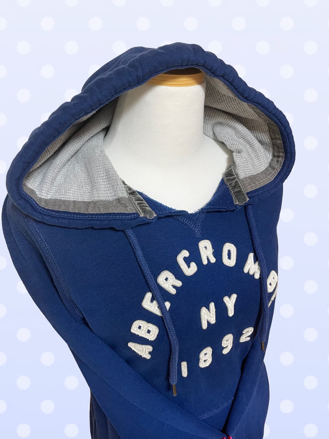 빈티지 아베크롬비 블루 후드티(s) 상품이미지1