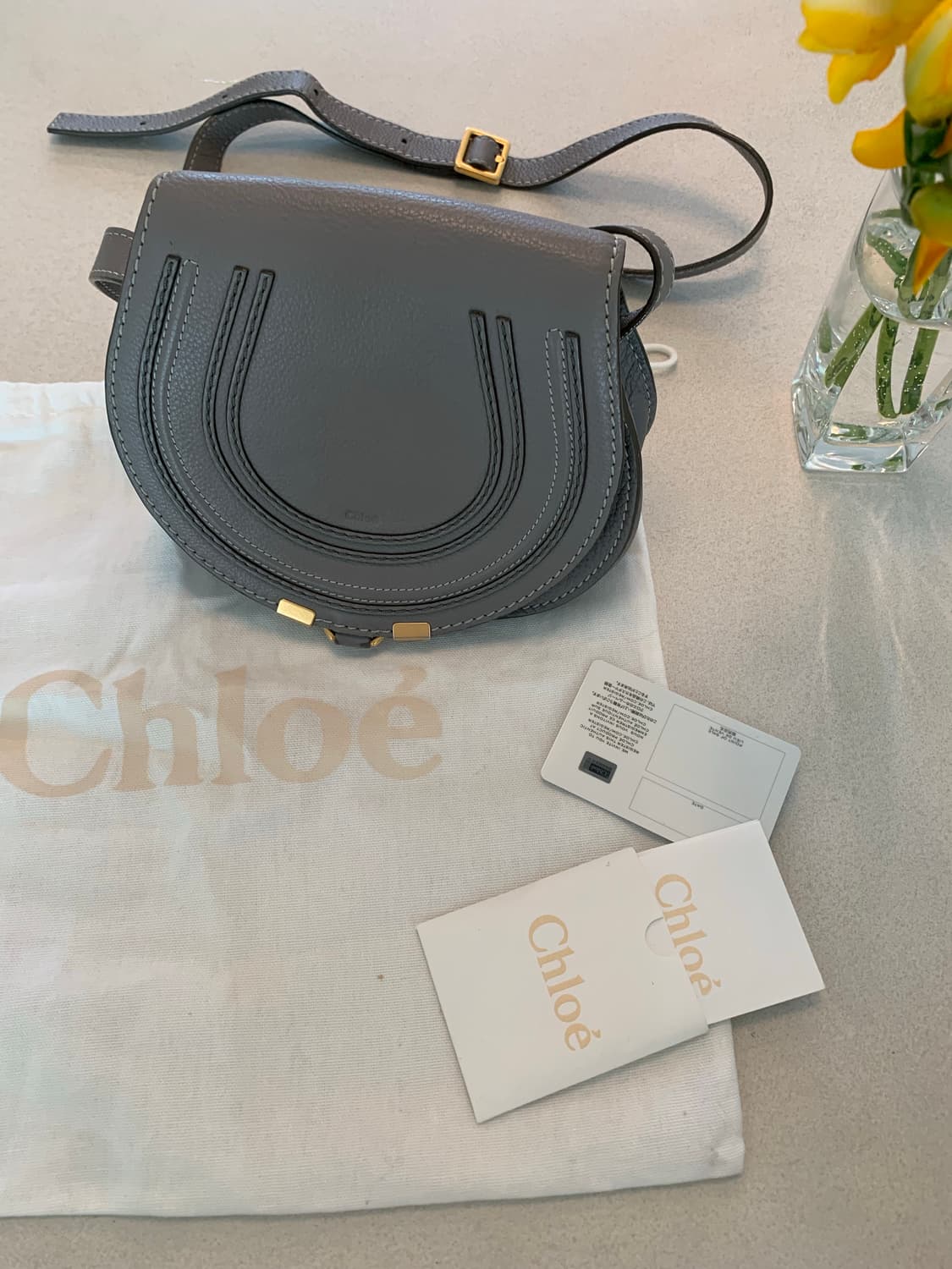 끌로에 미니 마르씨백 그레이 상품이미지2