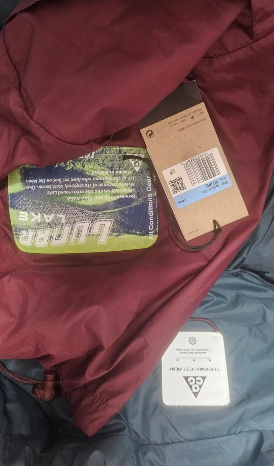 나이키 ACG 써마핏 ADV 루나 레이크 퍼퍼 자켓 나이트 마룬 /M 상품이미지4