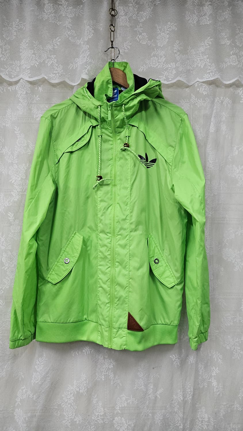 아디다스   그린 바람막이  상품이미지3