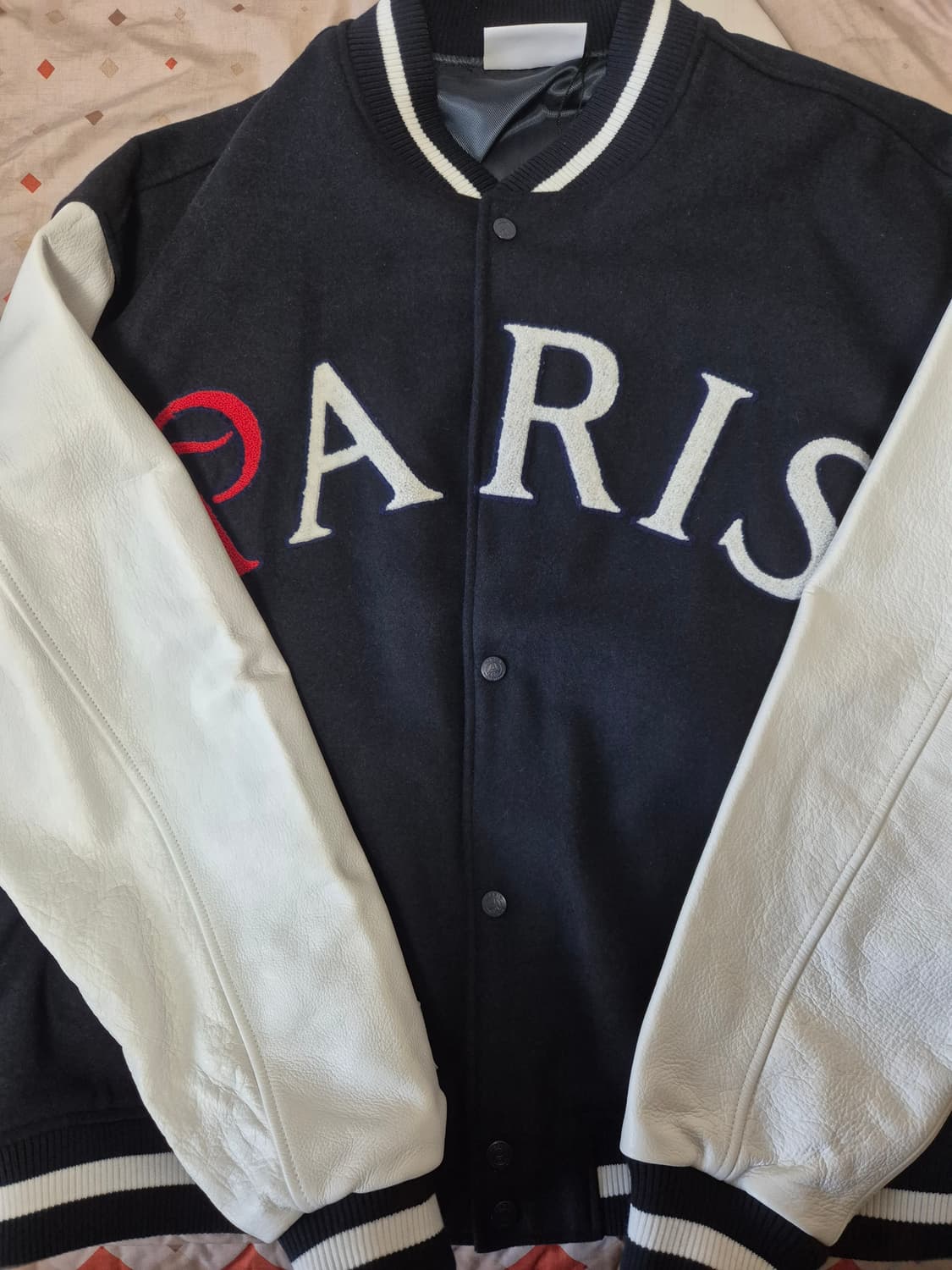 새상품 오버더피치 psg 발란사 스타디움 바시티 자켓 xl 상품이미지1