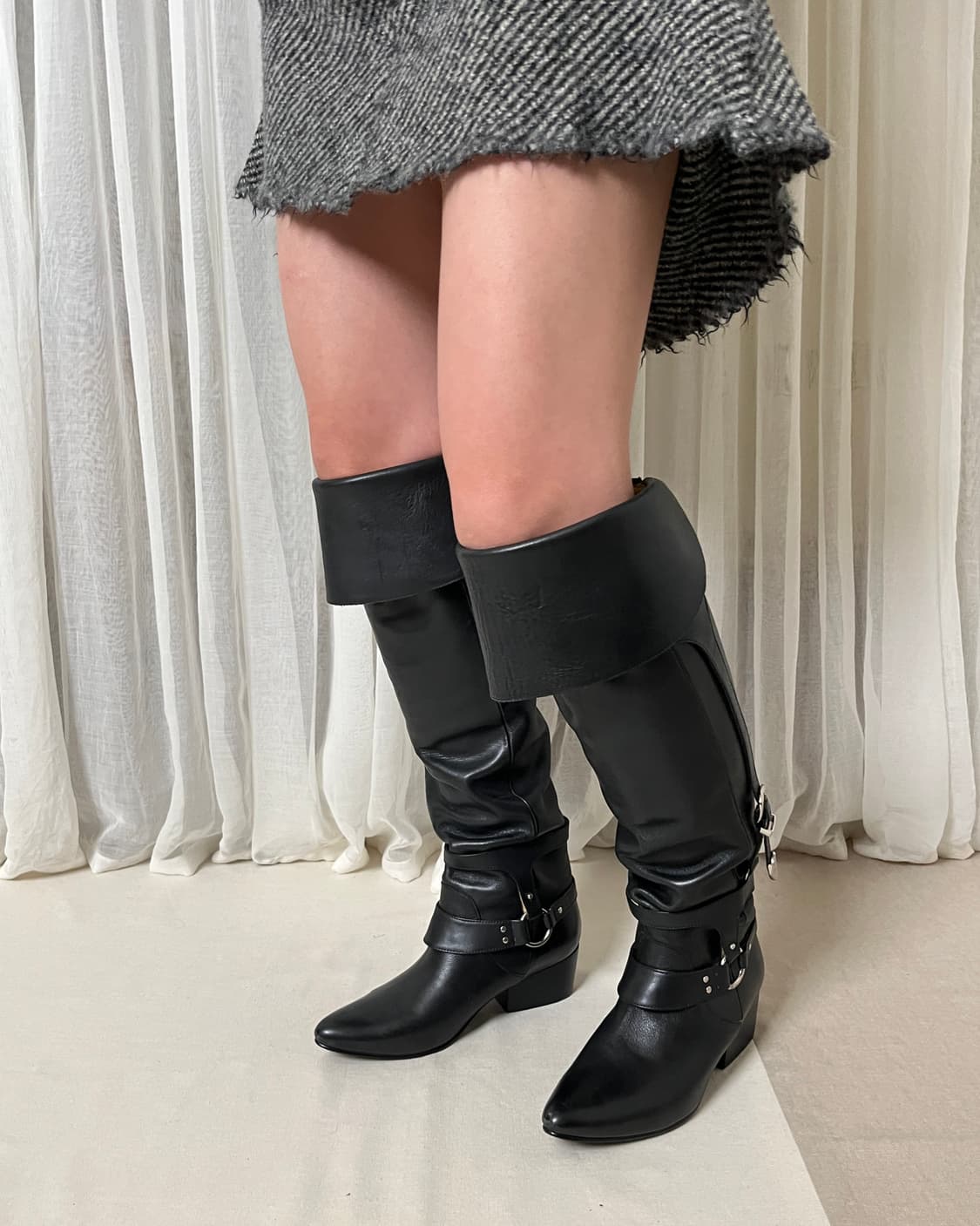 토가 풀라 하네스 웨스턴 롱 부츠 toga pullar 상품이미지8