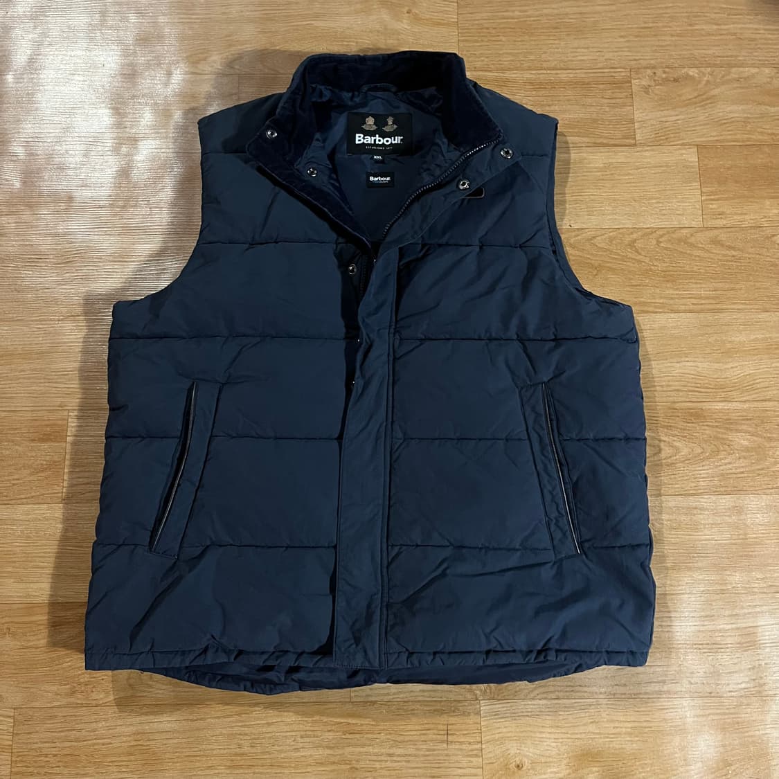 [115] 바버 패딩조끼 상품이미지4