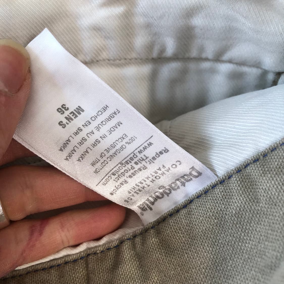 파타고니아 오가닉 코튼 팬츠 상품이미지8