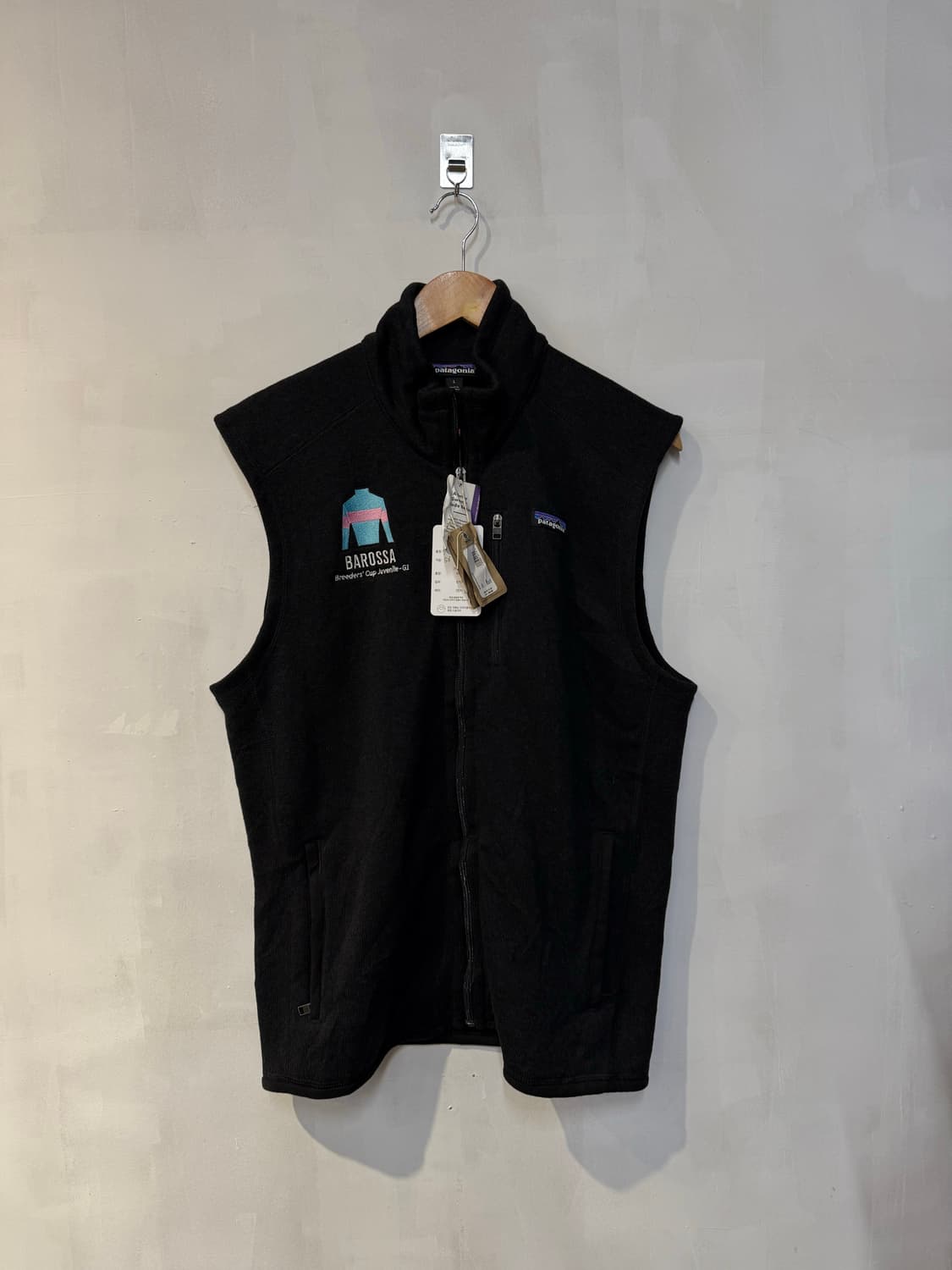 파타고니아 블랙 플리스 조끼(새상품) 상품이미지1