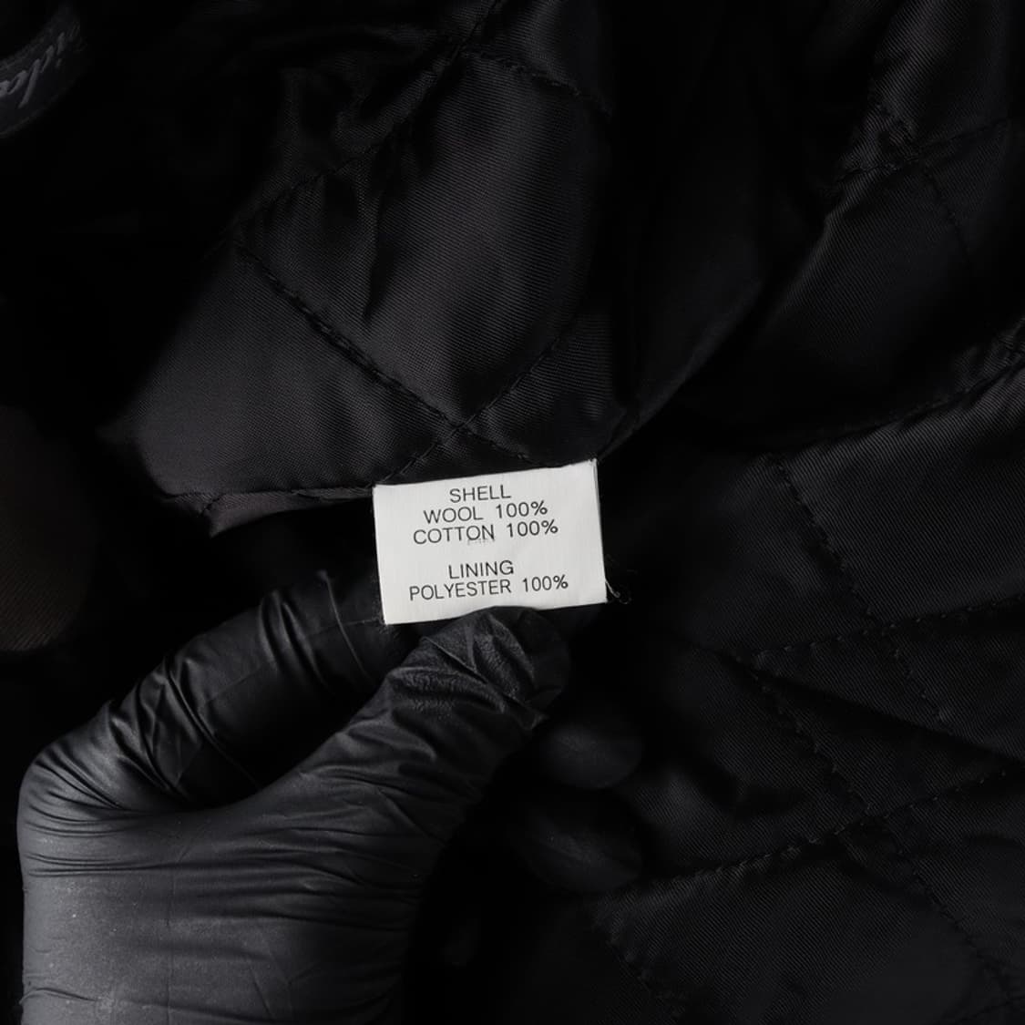 해리스 트위드 헤링본 패치워크 밀리터리 자켓 M 상품이미지7