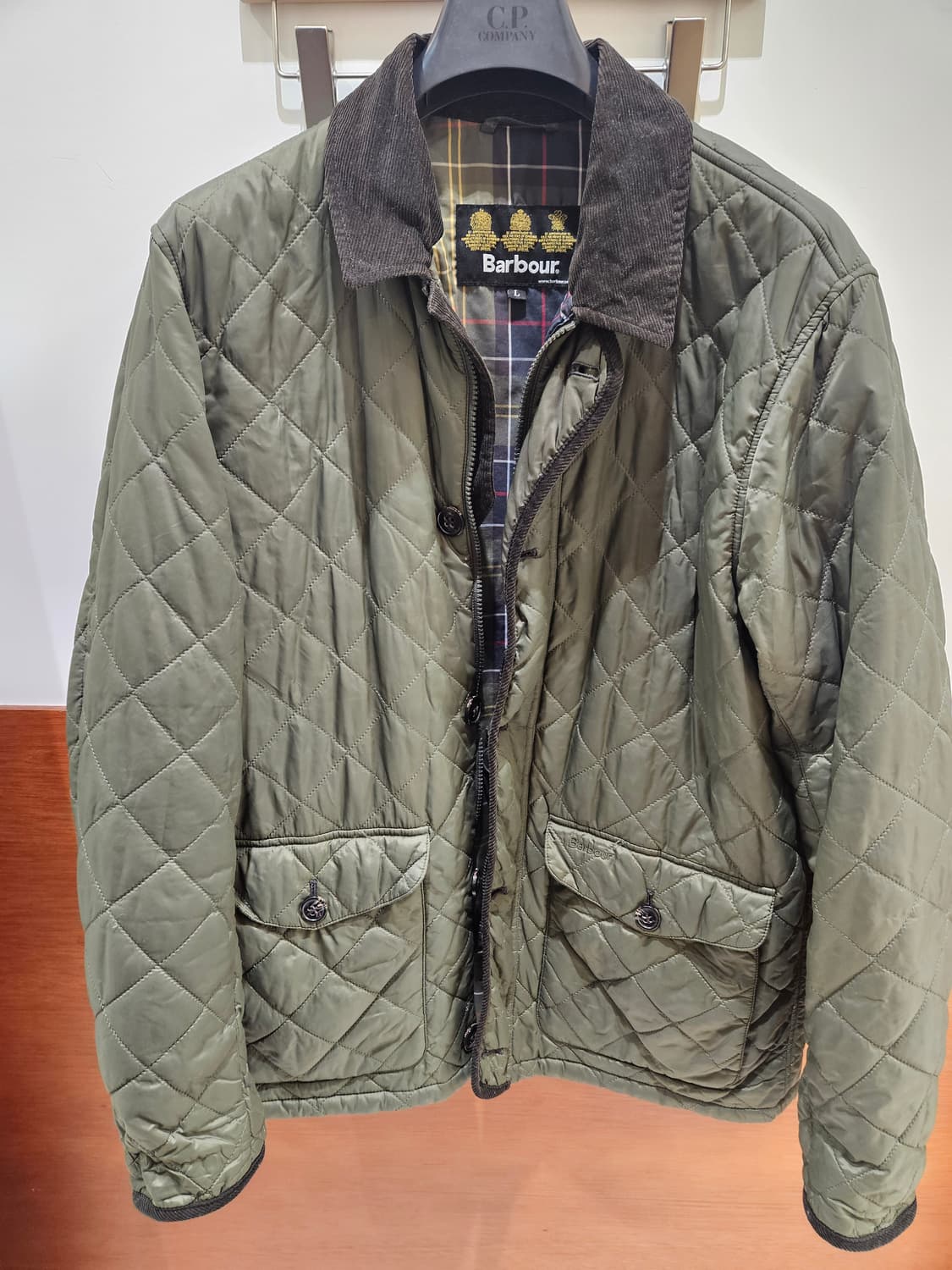 바버 리버스데일 퀼팅자켓 L사이즈 상품이미지1