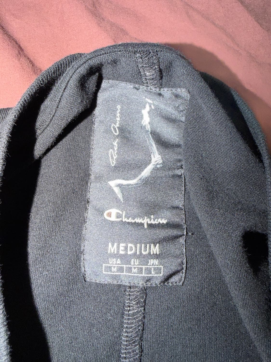 릭오웬스 x 챔피온 반팔티 상품이미지3