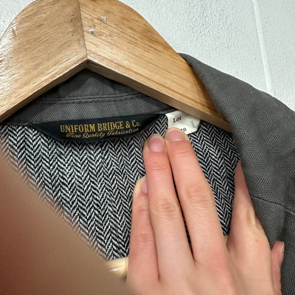 유니폼브릿지 코튼 블레이저 상품이미지3