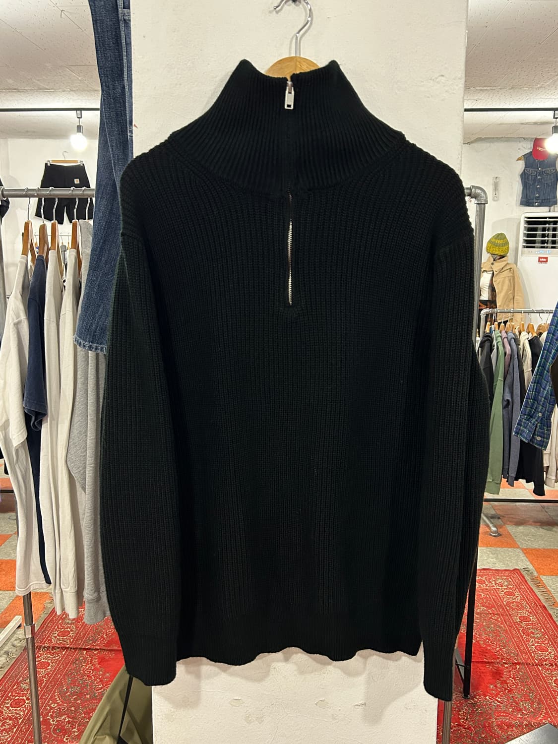 니트 반집업 상품이미지2