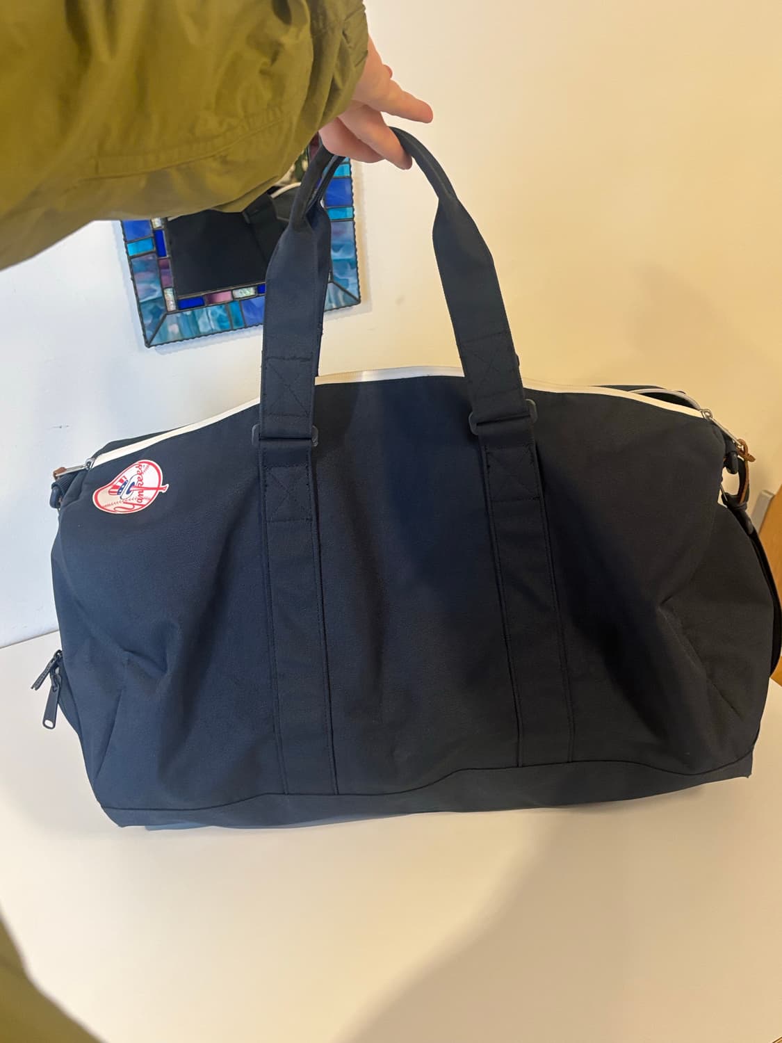 허쉘 서플라이 뉴욕양키스 MLB 더플백 네이비 상품이미지2