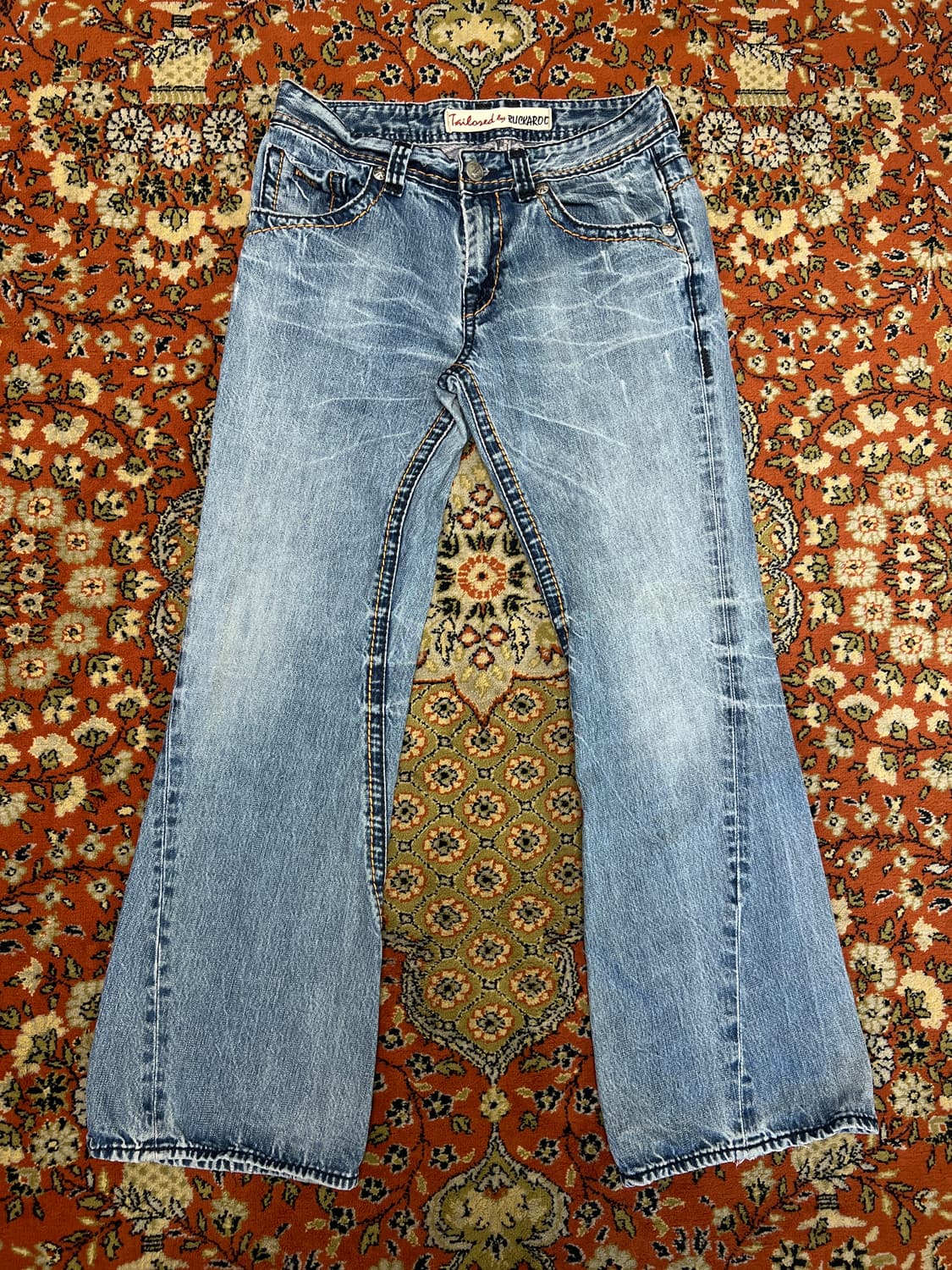 [34] 버커루 빈티지 부츠컷 플레어 데님 팬츠 상품이미지1