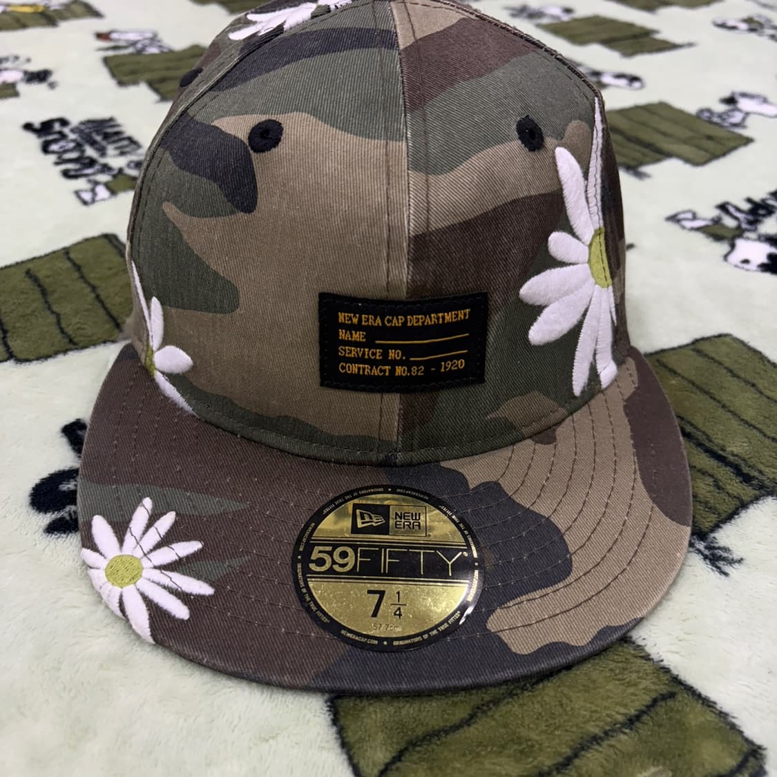 뉴에라 카모 플라워자수 스냅백 상품이미지2