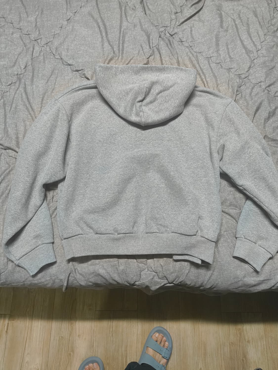 로스엔젤레스어패럴 laa 크롭 후드집업 L 상품이미지3