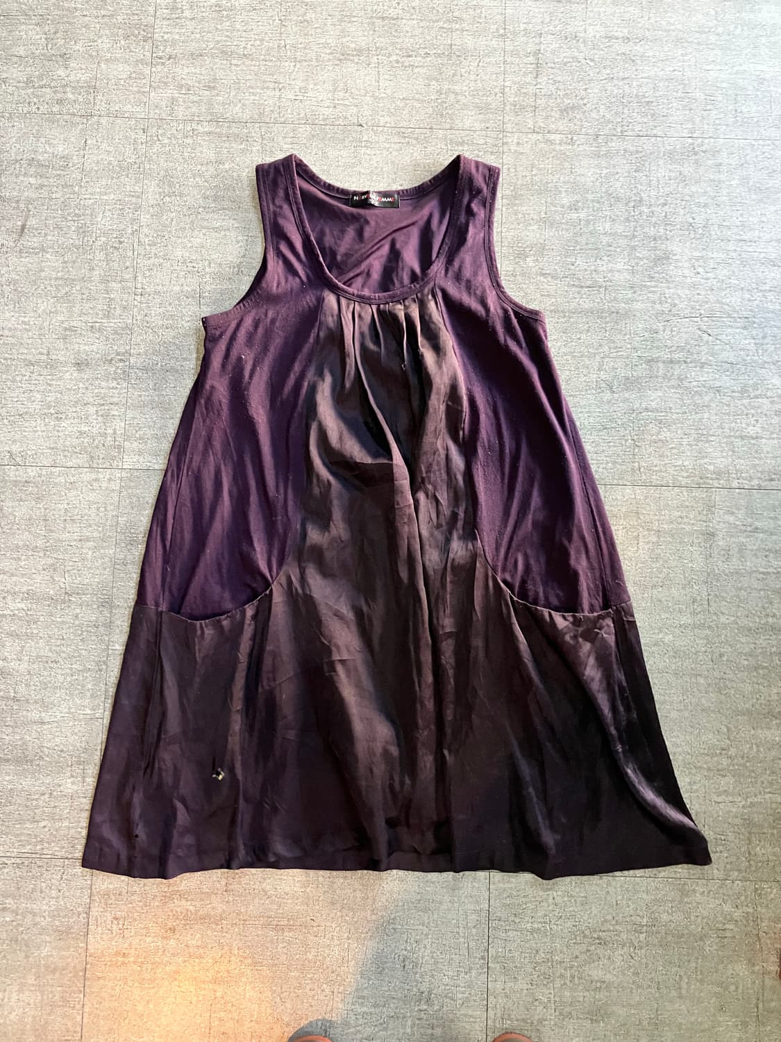 일본빈티지 Nerveux 달천깔페어리 공주풍 레이어드원피스 퍼플 상품이미지1