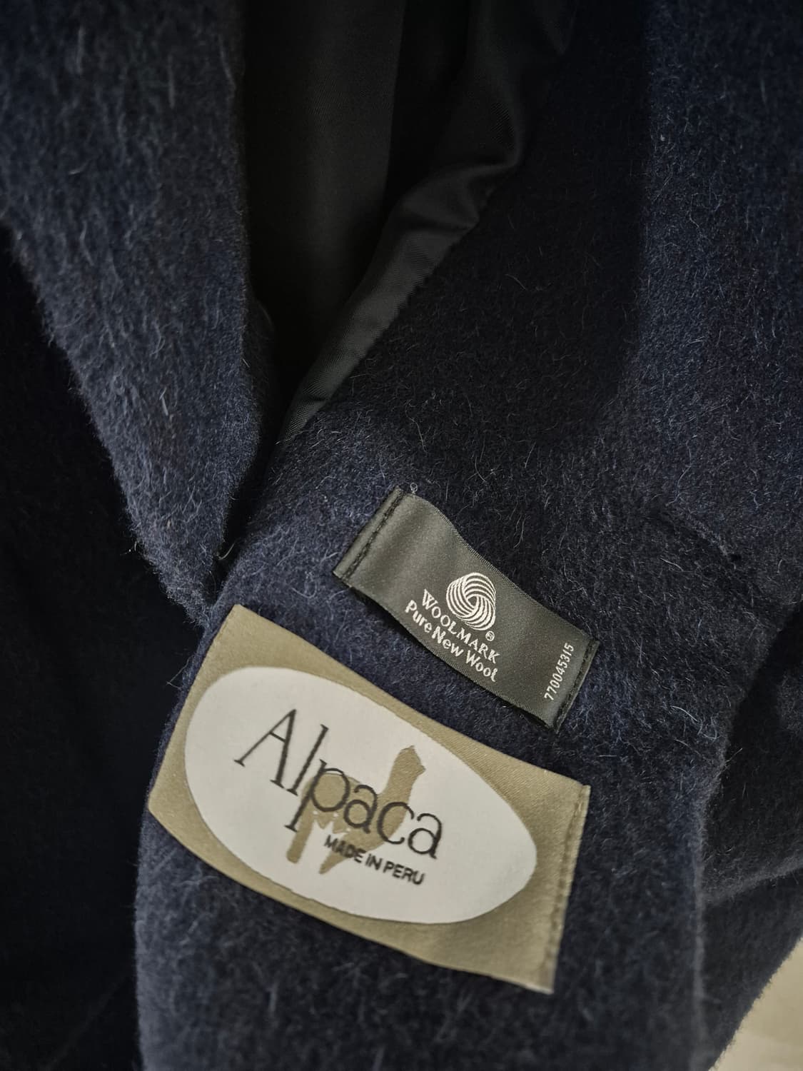 리차드 차이 여자 알파카 롱코트 오버팟 상품이미지5