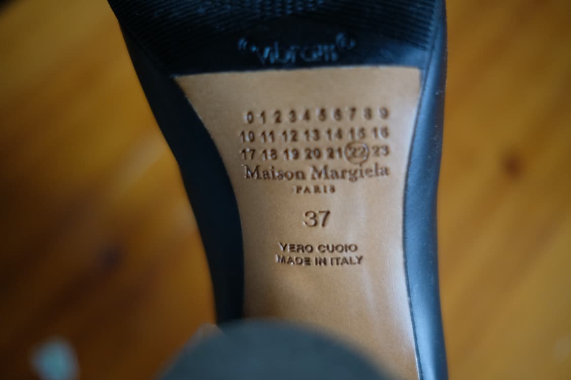 메종 마틴 마르지엘라 양가죽 부츠 240 블랙 상품이미지8