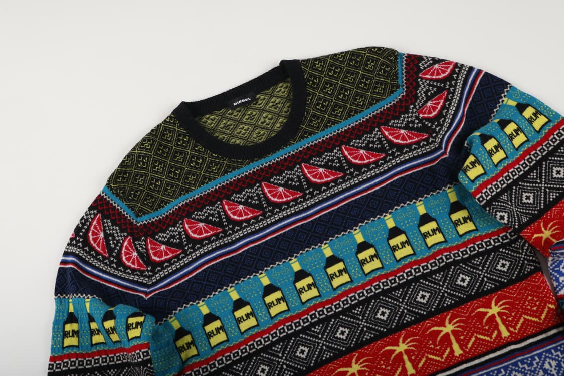 [M] 00's 디젤 울니트 상품이미지2