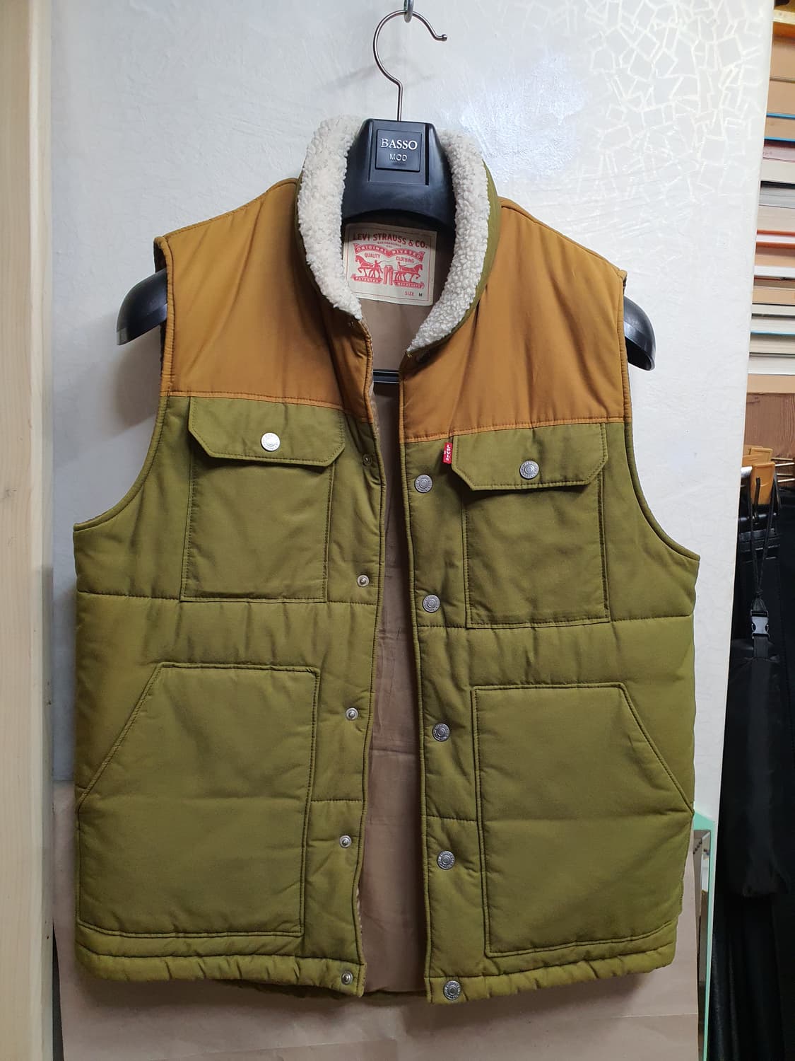 리바이스 양털 빈티지 조끼  상품이미지1