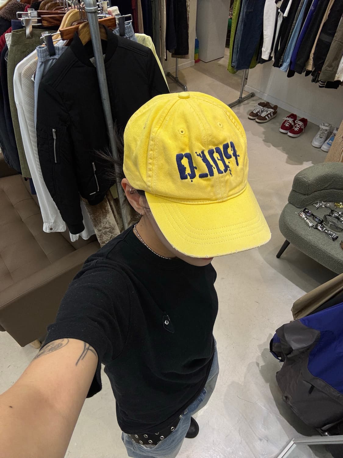 00s 폴로 랄프로렌 페인팅 빈티지 볼캡 상품이미지6