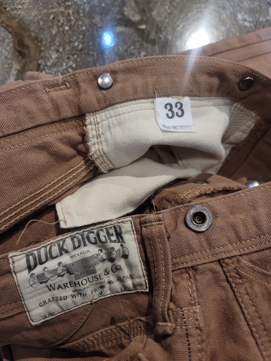 웨어하우스 덕디거 신치백 워크팬츠  상품이미지3