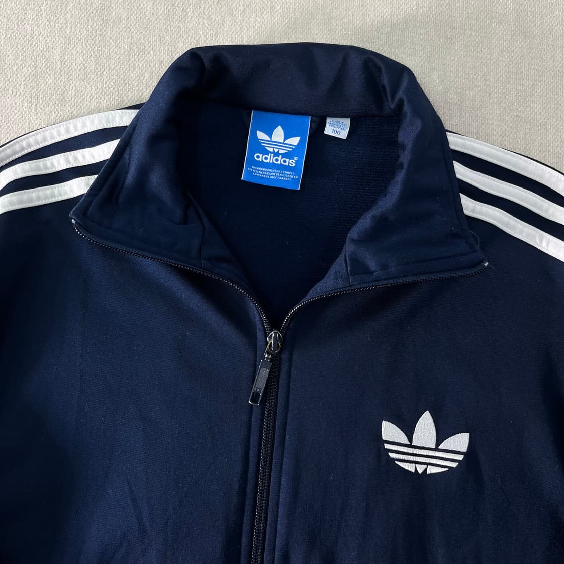 100 아디다스 파이어버드 네이비 트랙탑 져지 상품이미지2