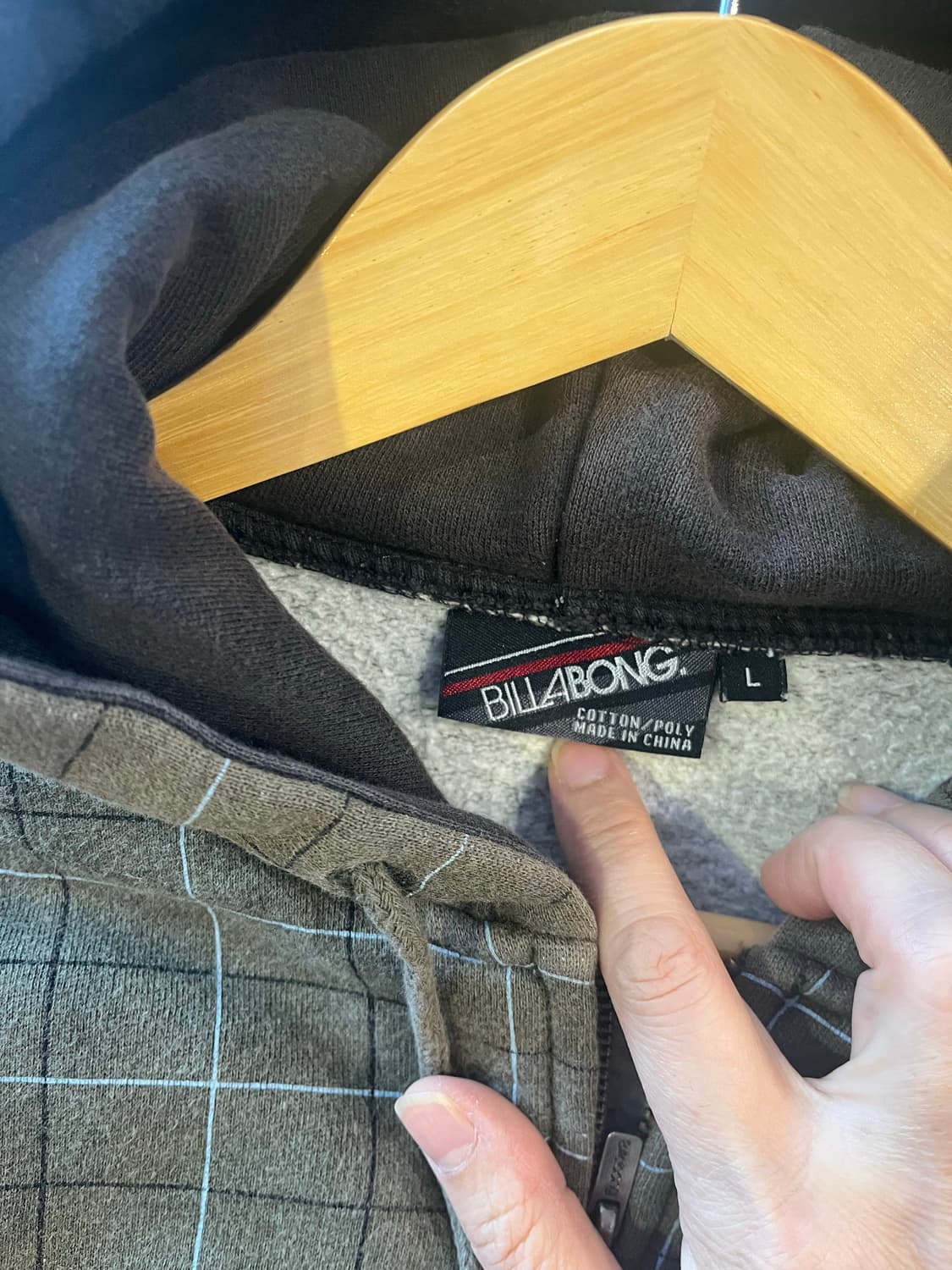 일본빈티지 BILLA BONG 후드집업 상품이미지4