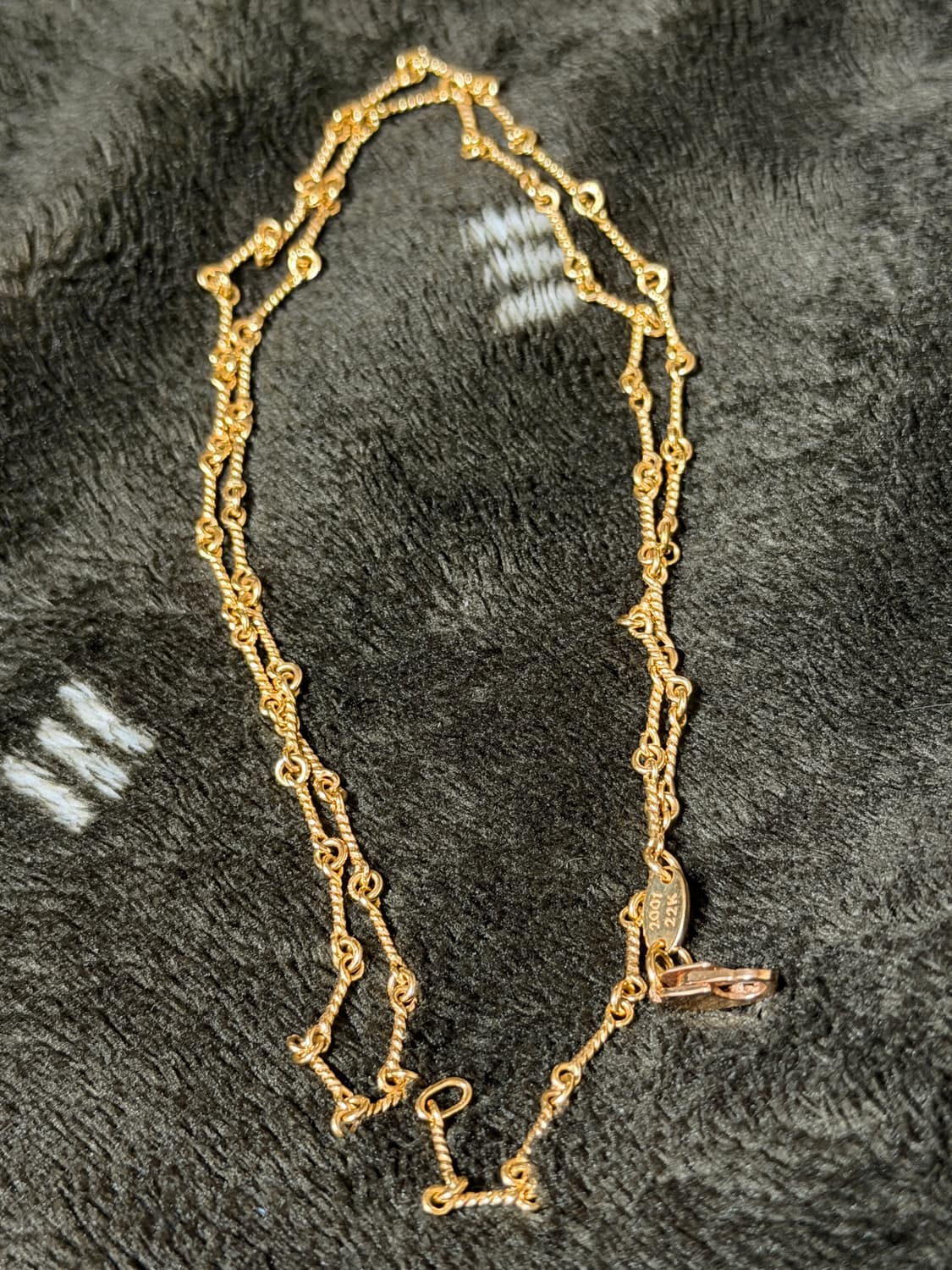 22k 크롬하츠 트위스트 체인 20인치 상품이미지2