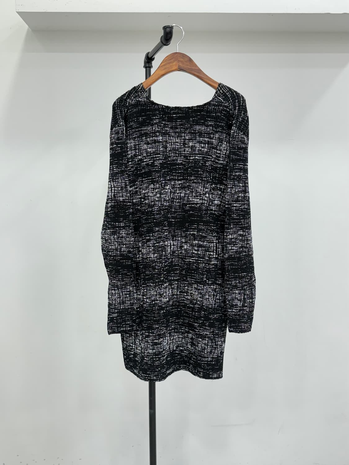 이세이 미야케 짚업 롱 가디건 상품이미지2