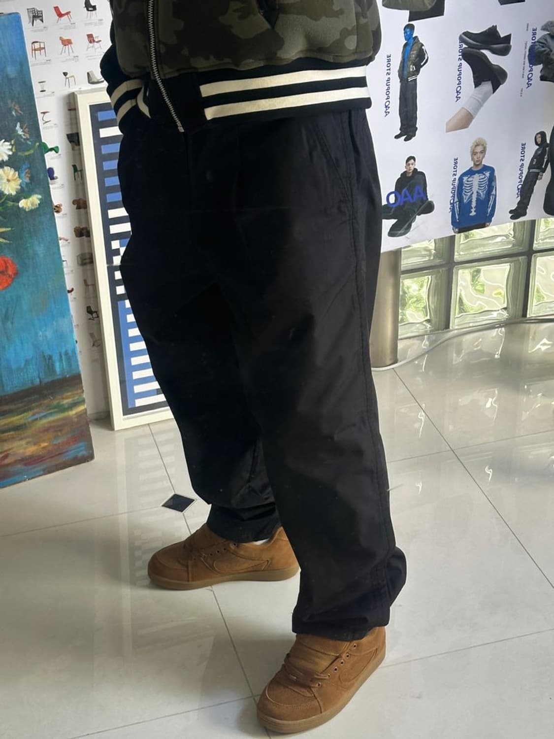 TAPERED PANTS 와이드 테이퍼드 팬츠 상품이미지3