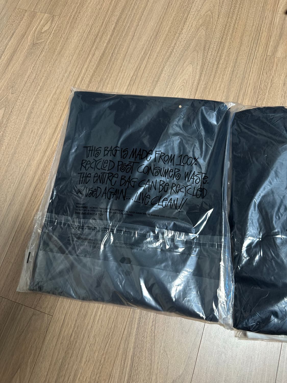 스투시 부아나 반팔 티셔츠 블랙 XXL 2XL 상품이미지6