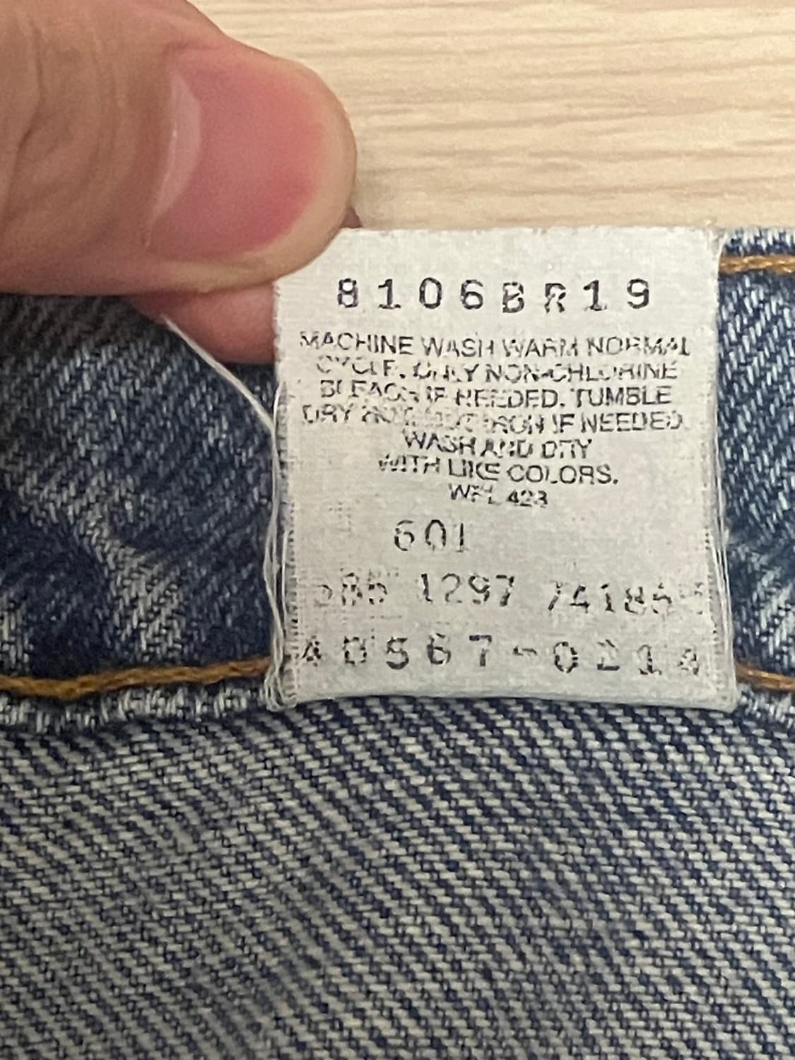 90s 리바이스 567 상품이미지5