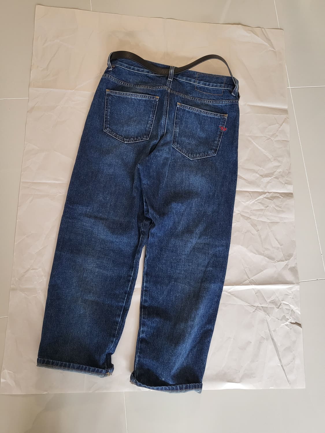 디젤 데님 팬츠 일자세미진 핏대박 상품이미지10