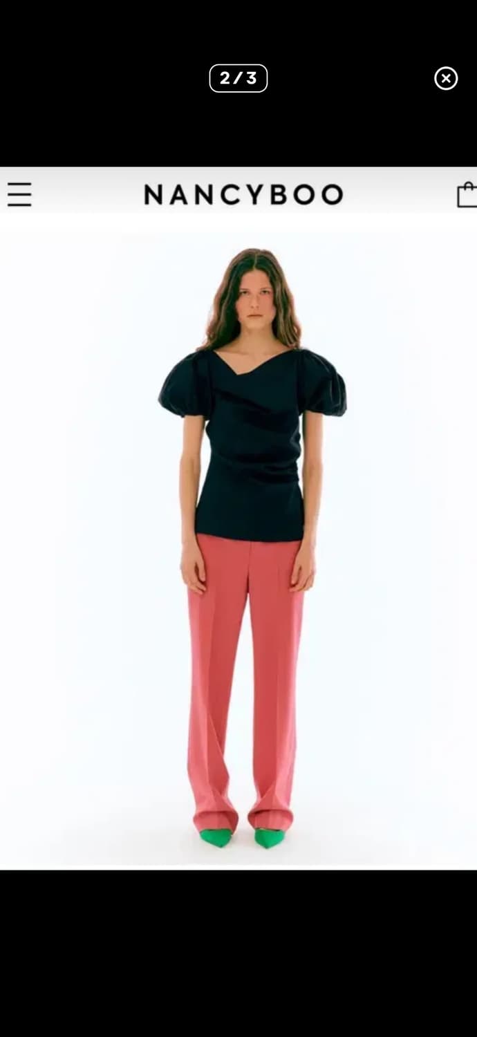 퍼프 블라우스 상품이미지2