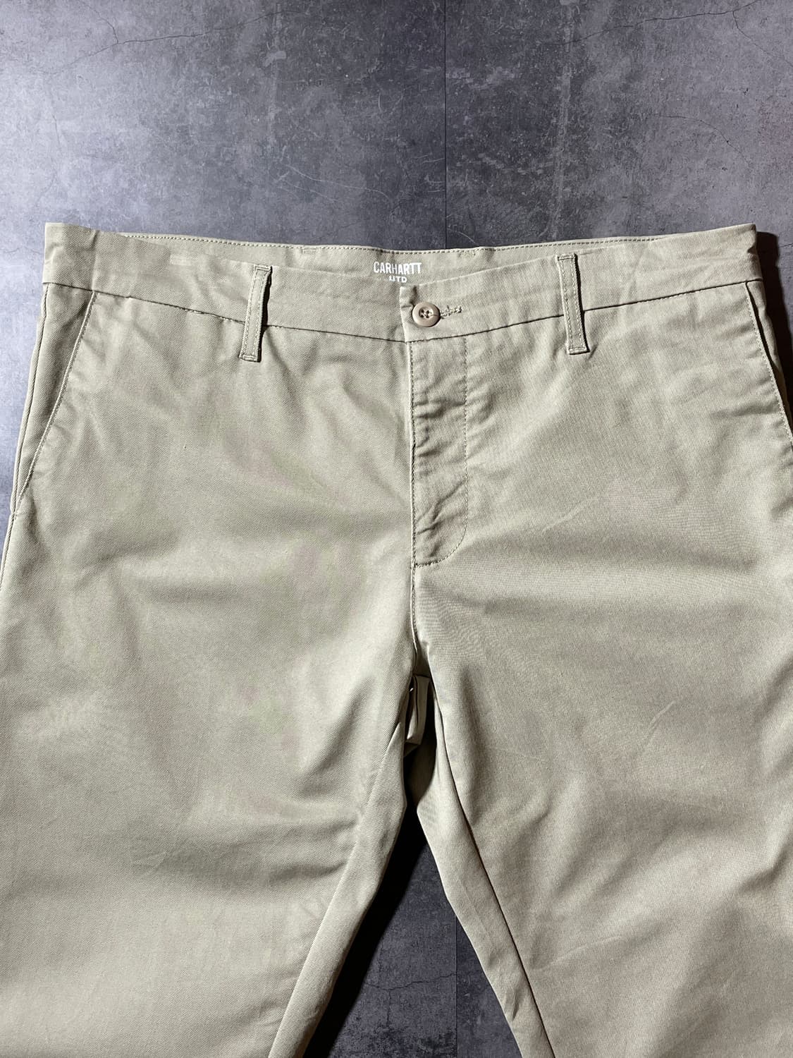 CARHARTT 칼하트 빈티지 베이지 치노 면바지 상품이미지2