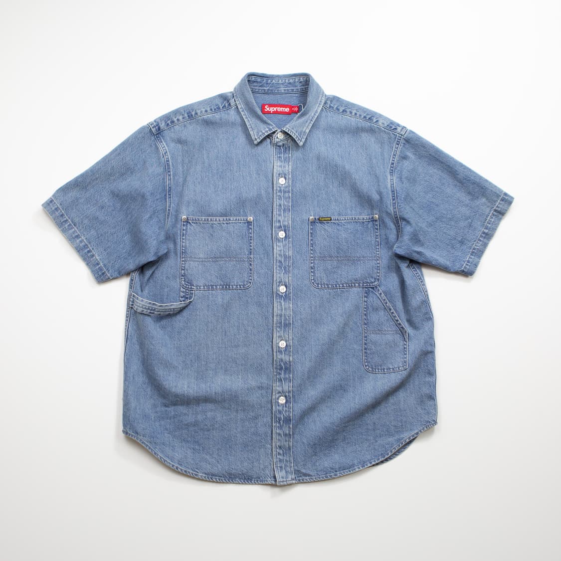 슈프림 루즈핏 데님 페인터 워크 셔츠 상품이미지1