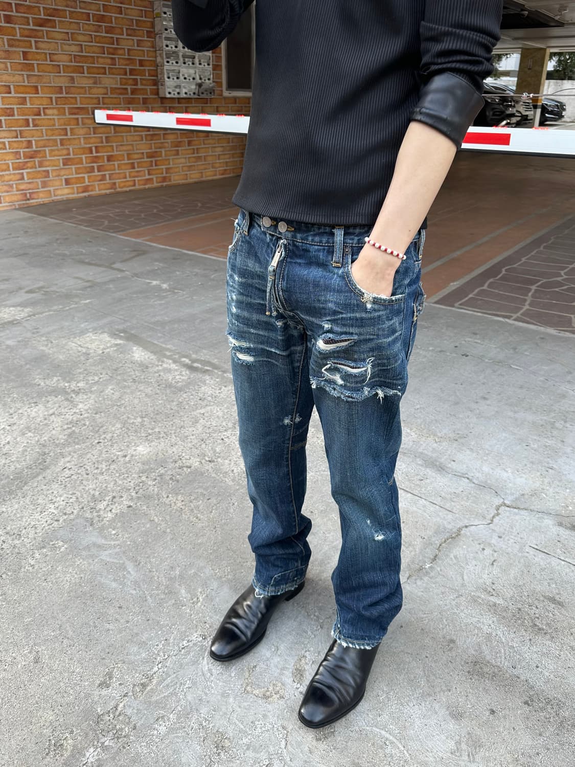 디스퀘어드2 디스트로이드 데님 팬츠 상품이미지4