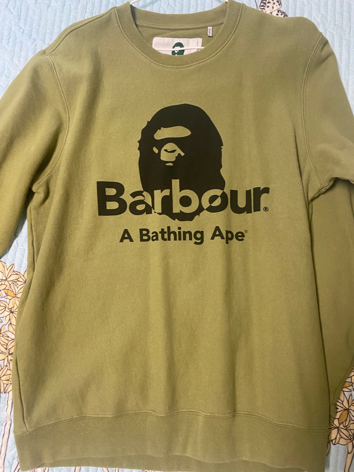 베이프 바버 콜라보 맨투맨 상품이미지1